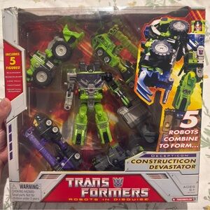 Transformers Decepticon Construction Devastator Toy